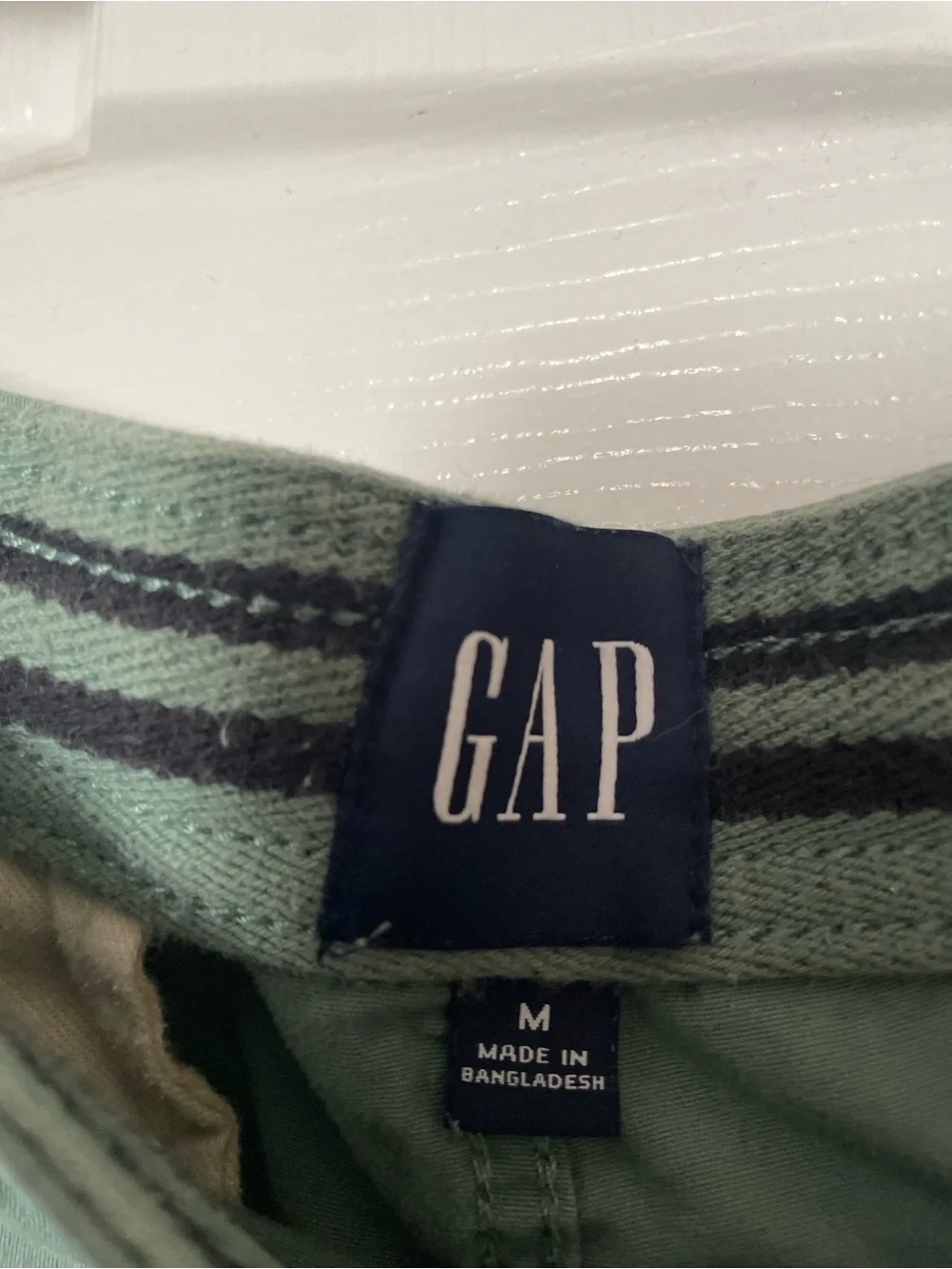 GAP Men's Drawstring Shorts - Sage Green